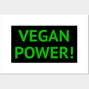 Vegan Power! Posters and Art